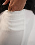 TEXTURED WIDE LEG PANTS